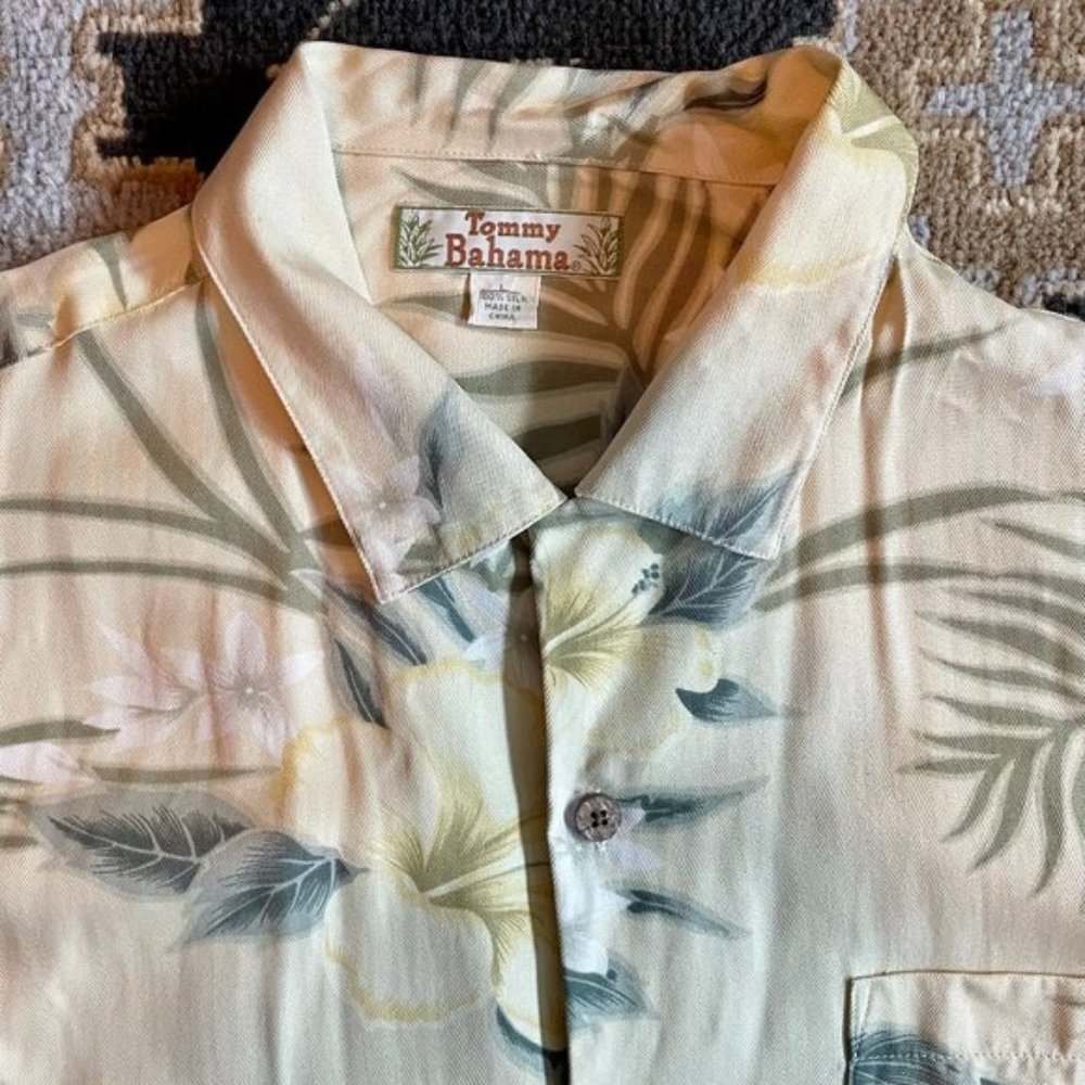 Tommy Bahama Silk Hawaiian Shirt